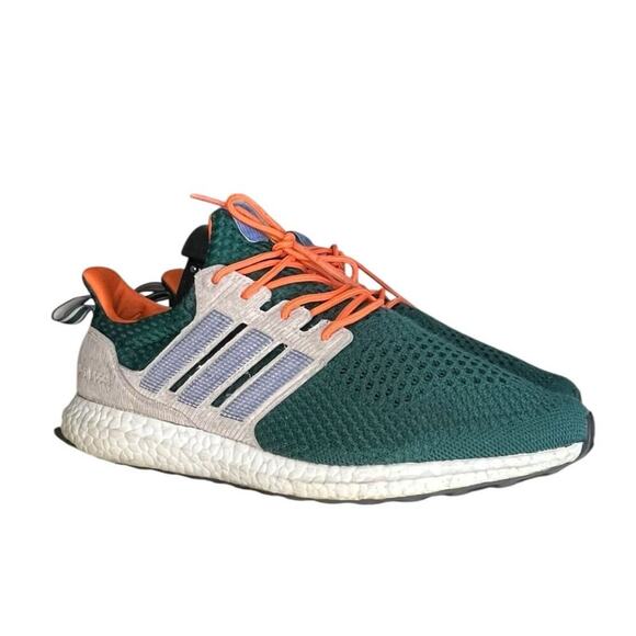 Adidas Ultraboost 1.0 ‘Collegiate Green Wonder Beige’ Sneakers Size 10.5 - Picture 3 of 6